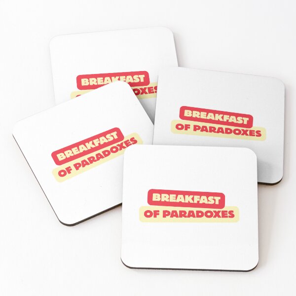 Item preview, Breakfast of paradoxes – surreal quote designed and sold by CleanDecor.