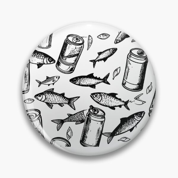 Item preview, Fish Swimming Among Ocean Trash Cans designed and sold by Artprintmaking.