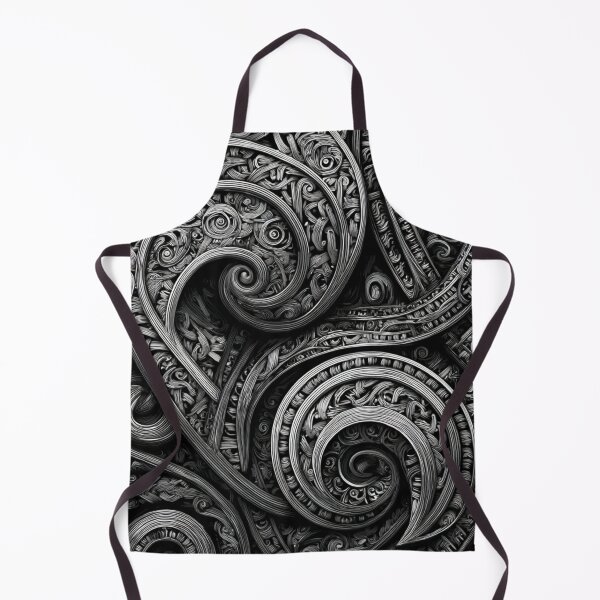 Item preview, New Zealand Māori Paua Pattern Koru Design 500 designed and sold by GrinGalore.