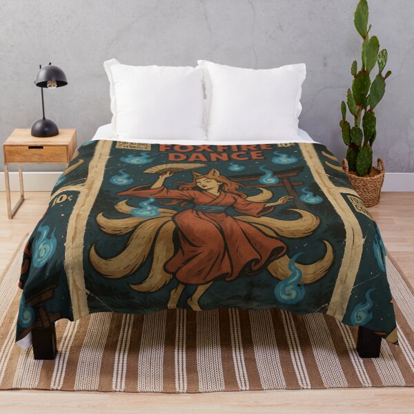Item preview, Japanese Kitsune Art: Foxfire dance designed and sold by bapupa.