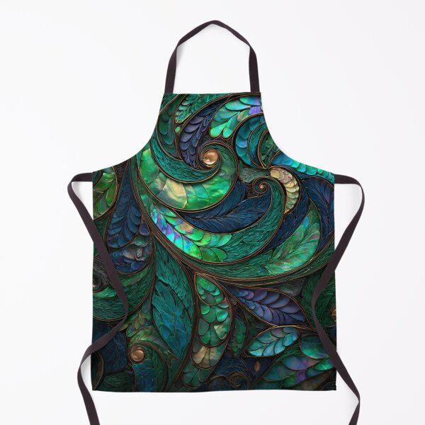 Item preview, New Zealand Māori Paua Pattern Koru Design 501 designed and sold by GrinGalore.