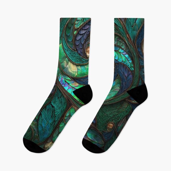 Item preview, New Zealand Māori Paua Pattern Koru Design 501 designed and sold by GrinGalore.
