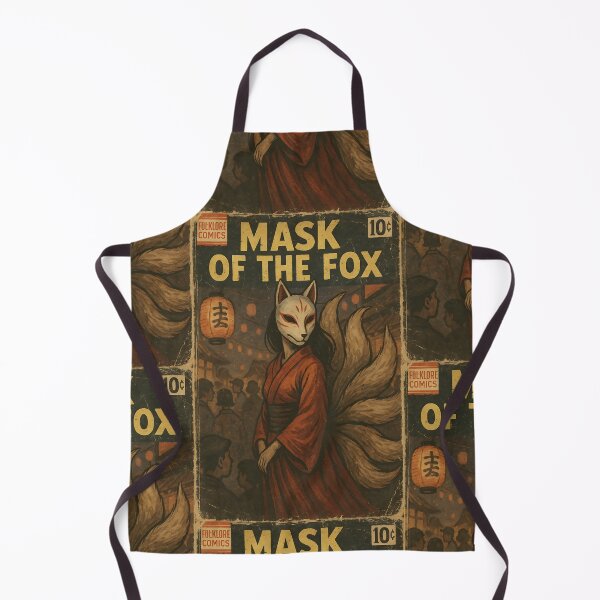 Item preview, Japanese Kitsune Art: Mask of the fox designed and sold by bapupa.