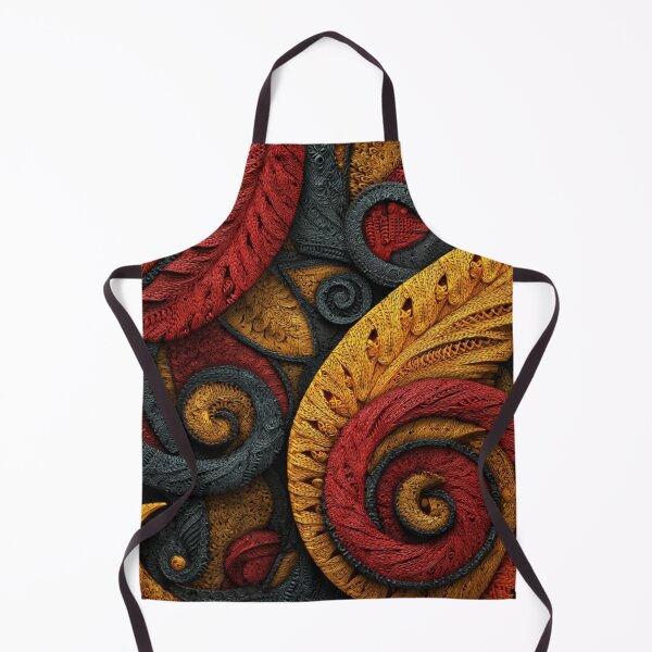 Item preview, New Zealand Māori Paua Pattern Koru Design 502 designed and sold by GrinGalore.