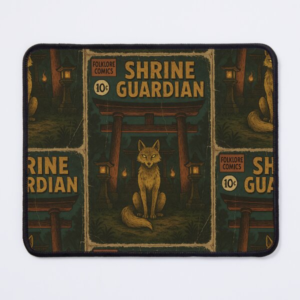 Item preview, Japanese Kitsune Art: Shrine guardian designed and sold by bapupa.