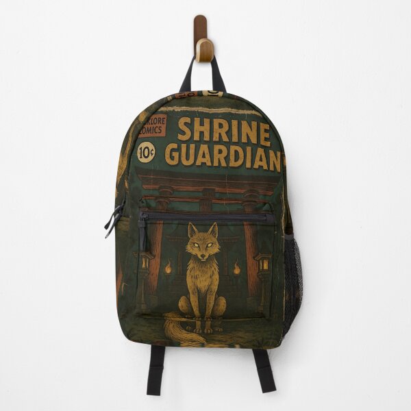 Item preview, Japanese Kitsune Art: Shrine guardian designed and sold by bapupa.