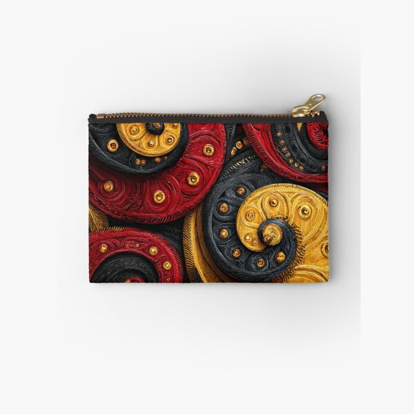 Item preview, New Zealand Māori Paua Pattern Koru Design 503 designed and sold by GrinGalore.
