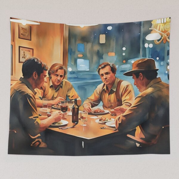 Item preview, Late Night Conversations designed and sold by RCWatercolours.