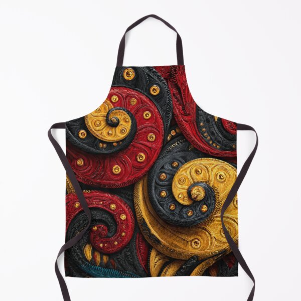 Item preview, New Zealand Māori Paua Pattern Koru Design 503 designed and sold by GrinGalore.