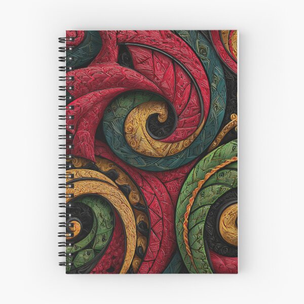 Item preview, New Zealand Māori Paua Pattern Koru Design 504 designed and sold by GrinGalore.