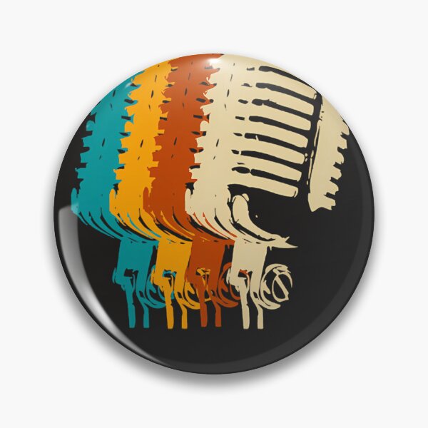 Item preview, Retro Hip Hop Microphone - Copy designed and sold by hervarnhocai.