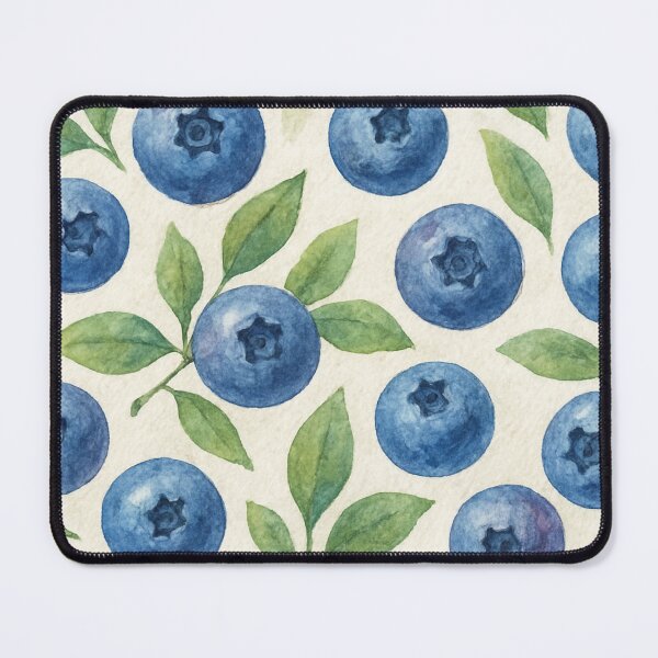 Item preview, Yummy blueberries on texture paper  designed and sold by cutsypatterns.