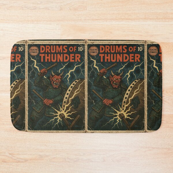 Item preview, Japanese Oni Demon Art: Drums of thunder designed and sold by bapupa.