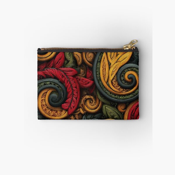 Item preview, New Zealand Māori Paua Pattern Koru Design 506 designed and sold by GrinGalore.