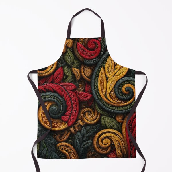 Item preview, New Zealand Māori Paua Pattern Koru Design 506 designed and sold by GrinGalore.