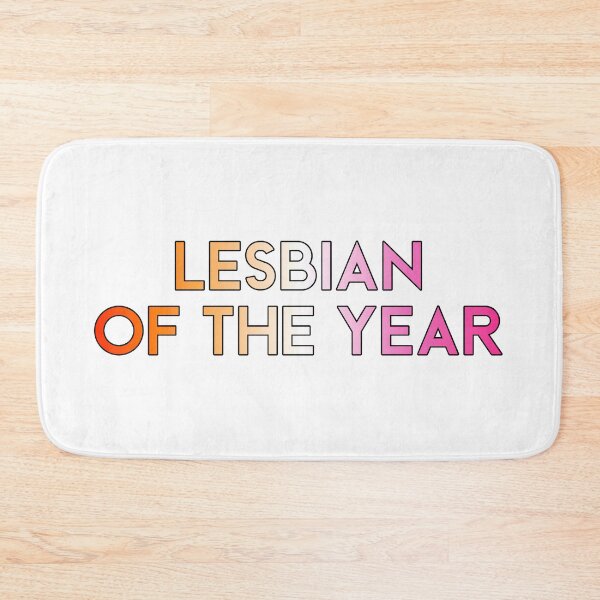 Item preview, Lesbian of the Year - Lesbian Pride Colours designed and sold by jeminamarina.