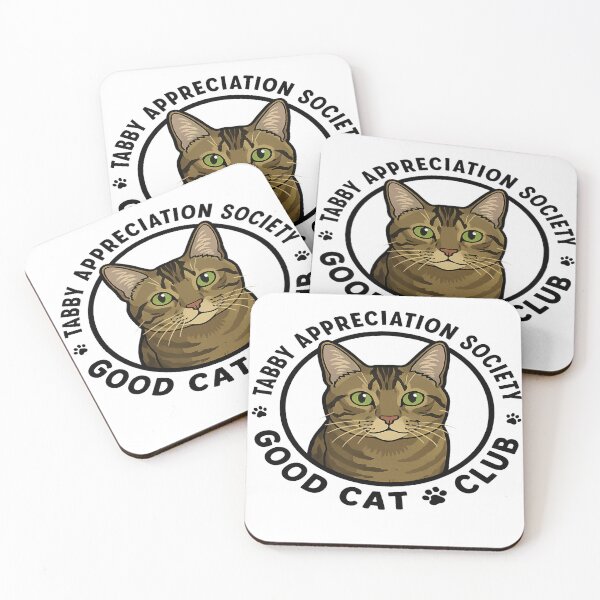 Item preview, Tabby Appreciation Society Good Cat Club designed and sold by BrightMottoCo.