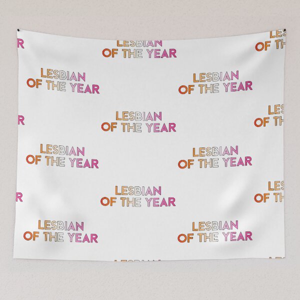 Item preview, Lesbian of the Year - Lesbian Pride Colours designed and sold by jeminamarina.