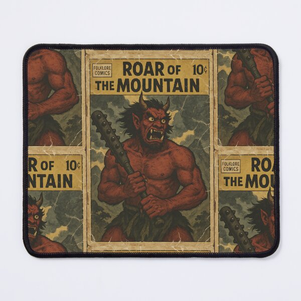 Item preview, Japanese Oni Demon Art: Roar of the mountain designed and sold by bapupa.