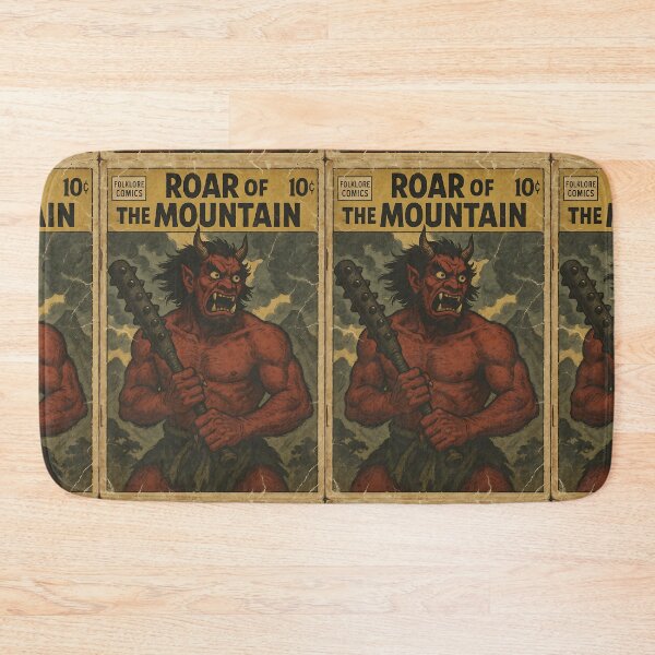 Item preview, Japanese Oni Demon Art: Roar of the mountain designed and sold by bapupa.