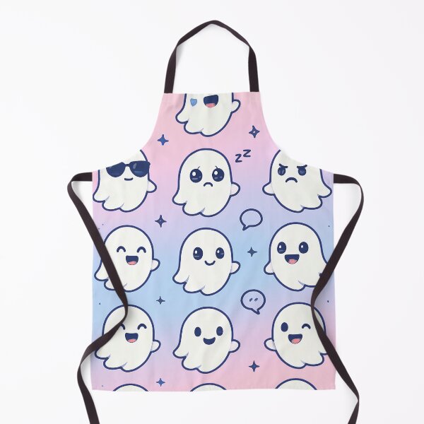 Item preview, “Cute Ghost Pattern – Pastel Aesthetic Design” designed and sold by Boo-U.