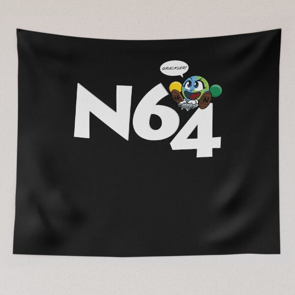 Item preview, N64 Magazine Grackler designed and sold by CandidaMcClure.