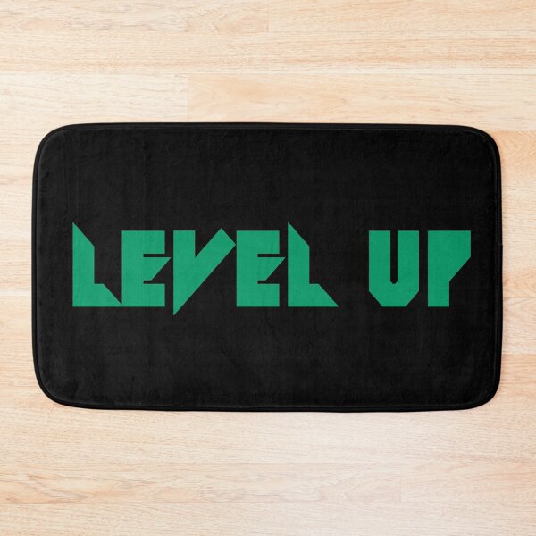 Item preview, Level UP – Dark Green Gaming Font Design designed and sold by WittyUnknown.