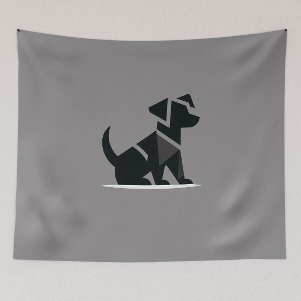 Item preview, Sleek Puppy Silhouette designed and sold by ArtistEmbrace.