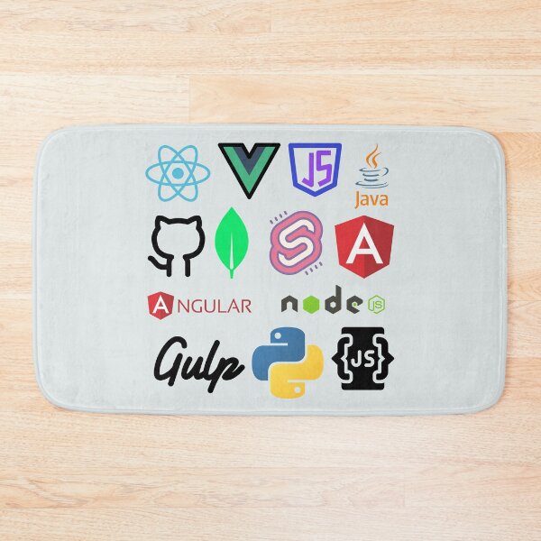 Item preview, Programming frameworks Logos sticker designed and sold by Mahe-Art.