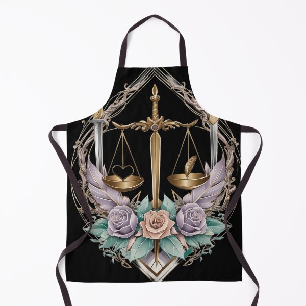 Item preview, Libra Zodiac Art – Neo-Traditional Libra Design | Justice & Harmony | Astrology Artwork by LaLi Designs designed and sold by LaLi-Designs.