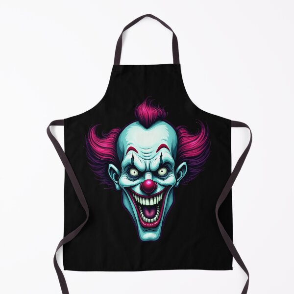 Item preview, Neon Horror Clown – Scary clown in neon style designed and sold by Hans-Design.