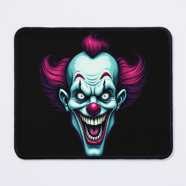 Item preview, Neon Horror Clown – Scary clown in neon style designed and sold by Hans-Design.
