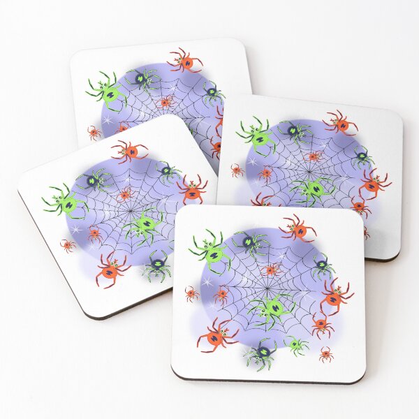Item preview, Halloween Spiders in Webs designed and sold by Sharon Schwalbe.