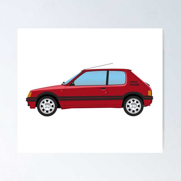 Affiche Peugeot 306 Maxi Evo 2 – Poster Rallye / Kit Car Collector - Décoration