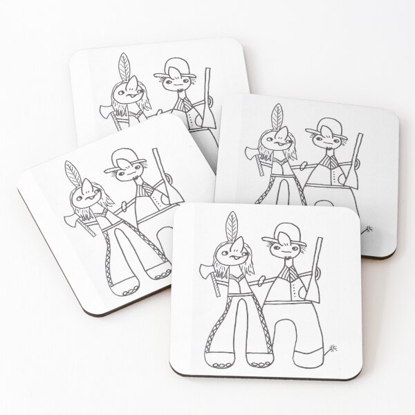 Item preview, Winnetou & Old Shatterhand designed and sold by Anke‘s Bazaar.