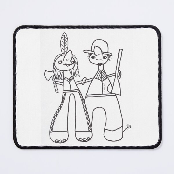 Item preview, Winnetou & Old Shatterhand designed and sold by Anke‘s Bazaar.