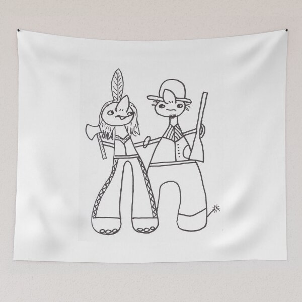 Item preview, Winnetou & Old Shatterhand designed and sold by Anke‘s Bazaar.