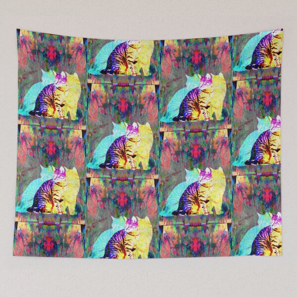 Item preview, Neon kitty designed and sold by DThreeArt.