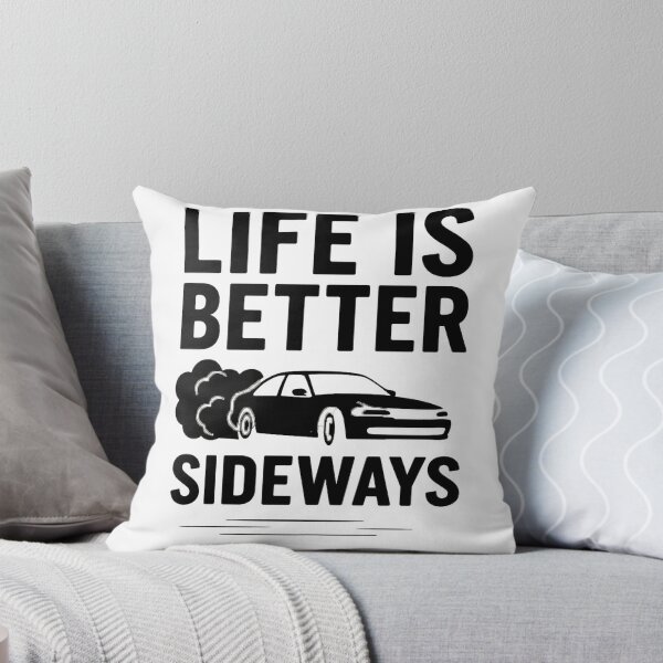 Item preview, Life is Better Sideways – Drift Culture Typography Design designed and sold by fjurcev.
