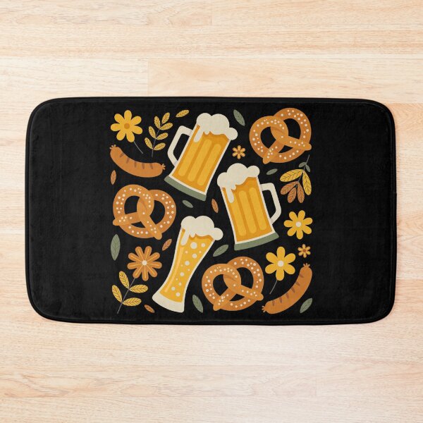 Item preview, Boho Oktoberfest Prost Pretzel Stein Brat Bratwurst Sausage designed and sold by Blok45.