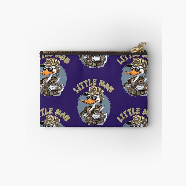 Item preview, Little Man Duck – Funny Military Duck Cartoon Design designed and sold by TheRamesCo.