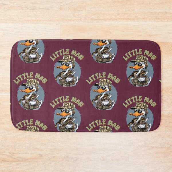 Item preview, Little Man Duck – Funny Military Duck Cartoon Design designed and sold by TheRamesCo.