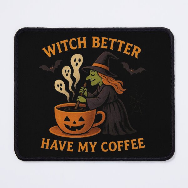 Item preview, Halloween Witchy Coffee Vibes designed and sold by kharatsuchita.