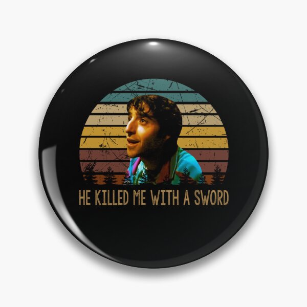 Item preview, He killed me with a sword character vintage   designed and sold by magudraahim3.