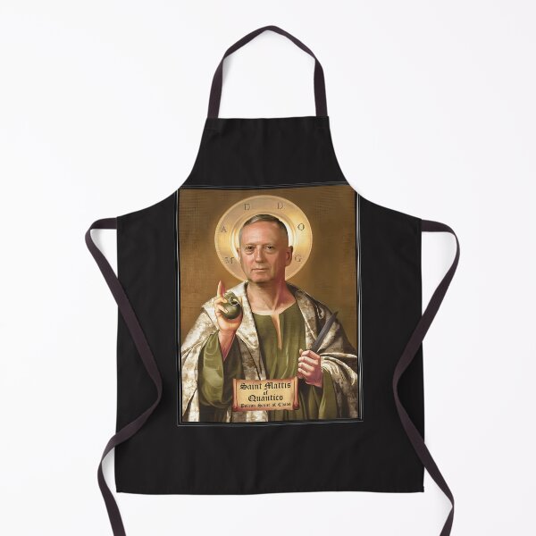 Item preview, Saint Mattis Of Quantico Patron Saint Of Chaos designed and sold by osaeousbyq.