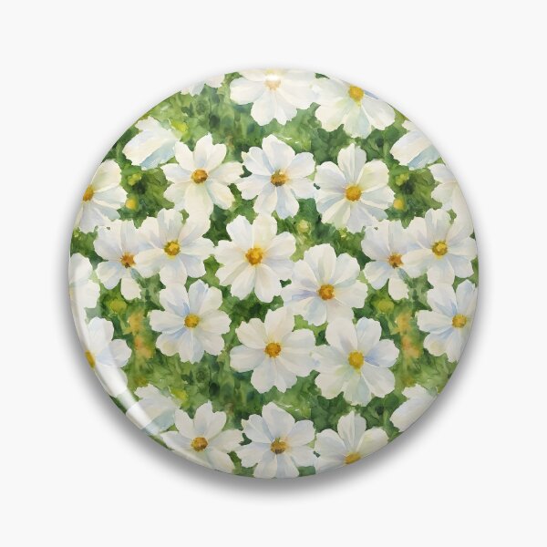 Item preview, Cosmos bipinnatus ‘Sonata White’ Pattern designed and sold by HOMETOWN86.