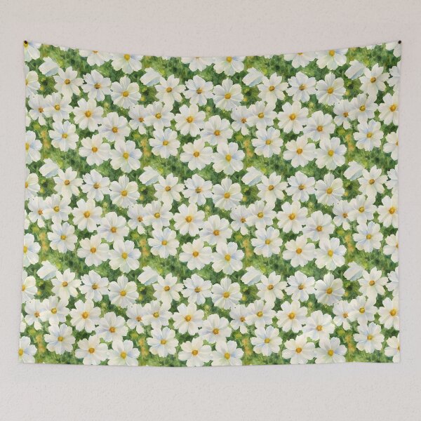Item preview, Cosmos bipinnatus ‘Sonata White’ Pattern designed and sold by HOMETOWN86.