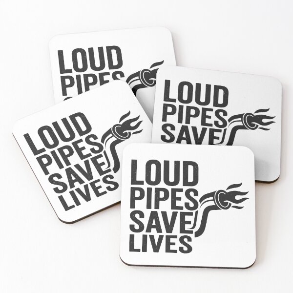Item preview, Loud Pipes Save Lives – Funny Car & Motorcycle Enthusiast Design designed and sold by fjurcev.