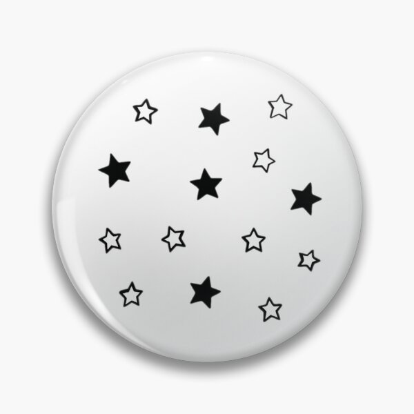 Item preview, Black and White Stars Pack Trendy Tiny Stars Design designed and sold by Panqpond.