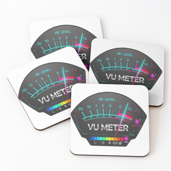 Item preview, Volume VU Meter Vintage Audio Engineer Recording Studio Gear Head Musician Guitar designed and sold by BiomortoArts.